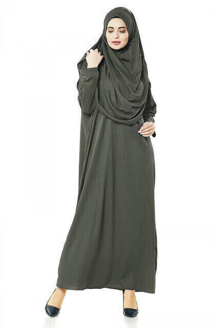 Worship Set with Khaki Green Prayer Dress - 2