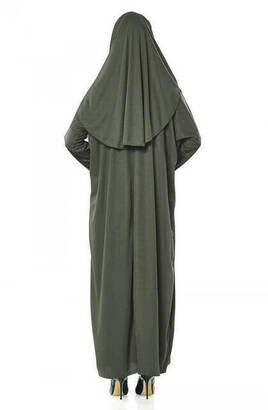 Worship Set with Khaki Green Prayer Dress - 3