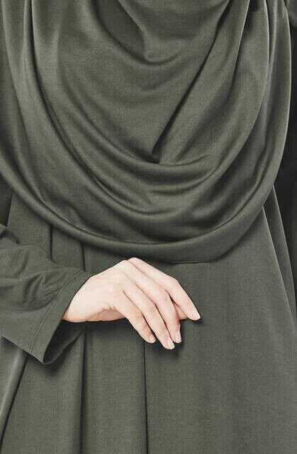 Worship Set with Khaki Green Prayer Dress - 4