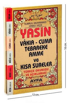 Yasin Book - Bag Boy - 128 Pages - Fihristli - Ayfa Publishing House - Mevlut Gift - 1