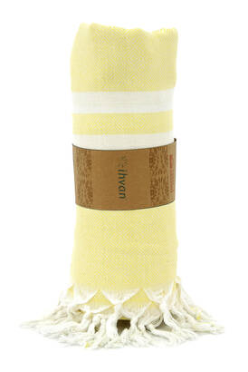 Yellow Cotton Bamboo Loincloth - 1