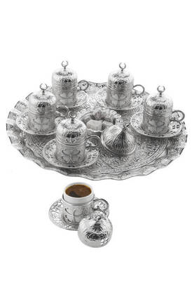 Yonca Round 6 Piece Coffee Set Boxed 113-A-K-11 - 2