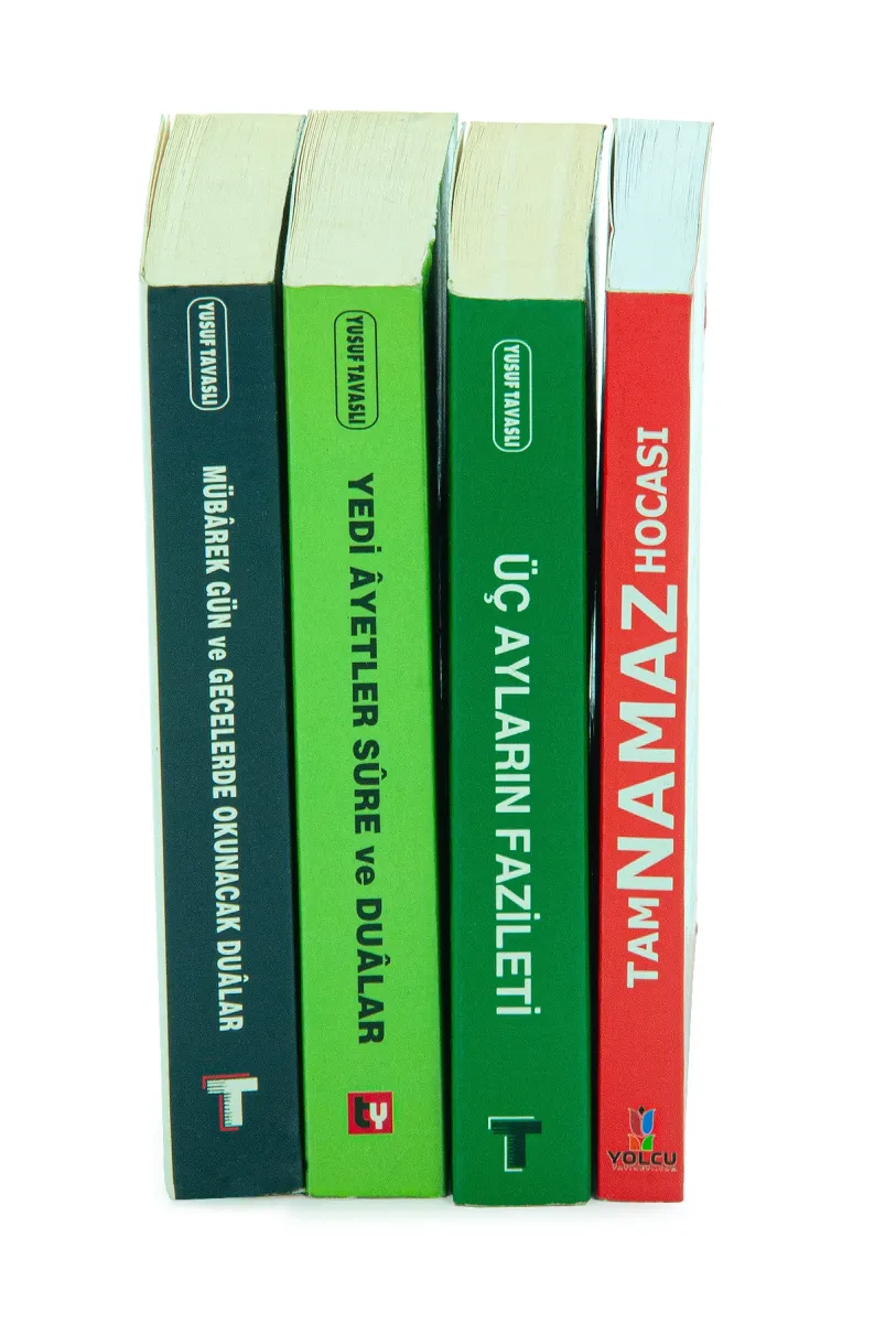 Yusuf Tavaslı Dua Kitapları Seti - Tam Namaz Hocası, 7 Ayetler Yasini Şerif, Üç Ayların Fazileti ve Mübarek Gün Duaları - 3